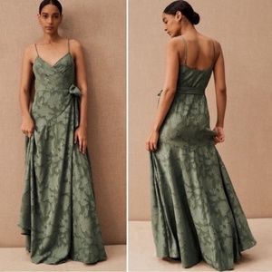 Anthropologie BHLDN Hutch Alden Textured Wrap Dress